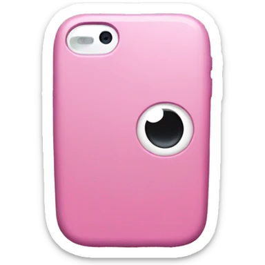 Pink iPhone 15 sticker