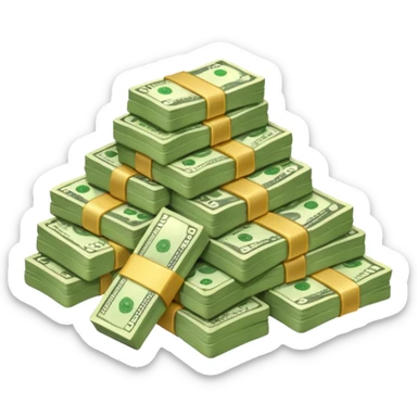 MONEY BUDGET sticker