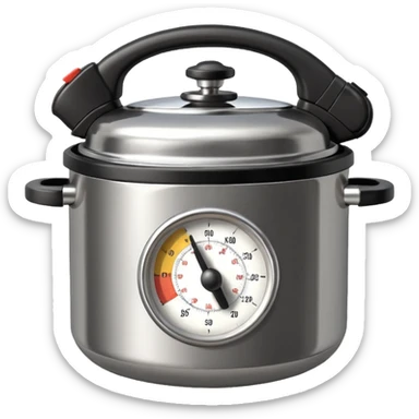 Create a imoji for Indian pressure cooker sticker