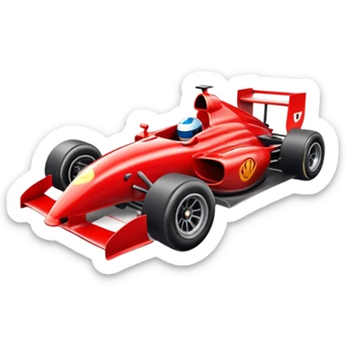 Formula one race car  sticker