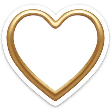 Pink chrome love heart sticker