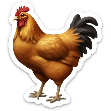 chicken sticker