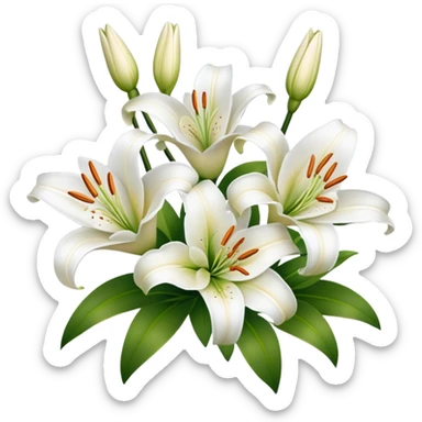 Lilies  sticker