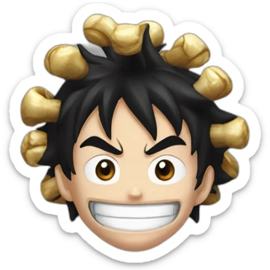 Luffy gear 5 nika sticker