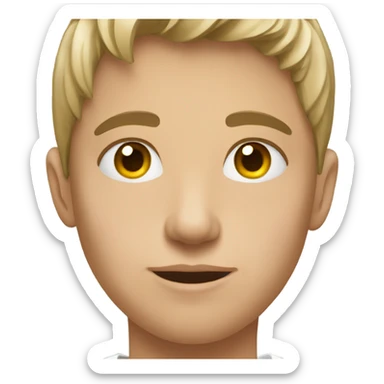 a russian young person sticker