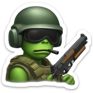 pepe counter strike player sticker