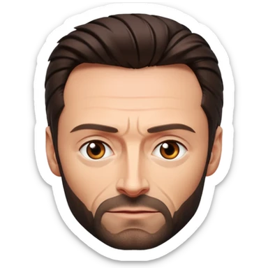 hugh jackman sticker