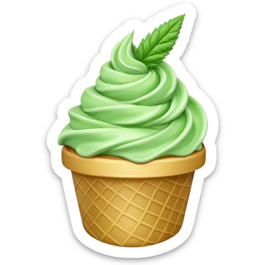 cannabis gelato sticker