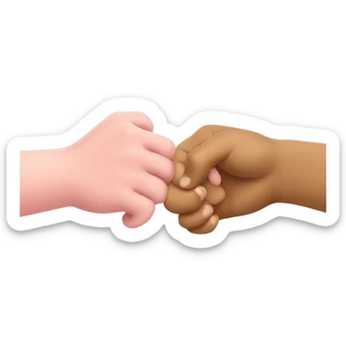 Making pinky promise  sticker