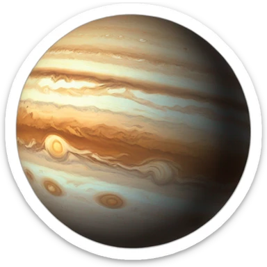 jupiter planet sticker
