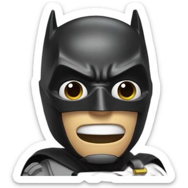 batman wtih a camera sticker