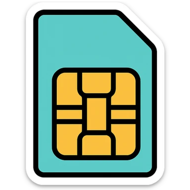 sim card sticker