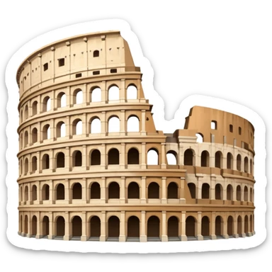 rome Coliseum sticker