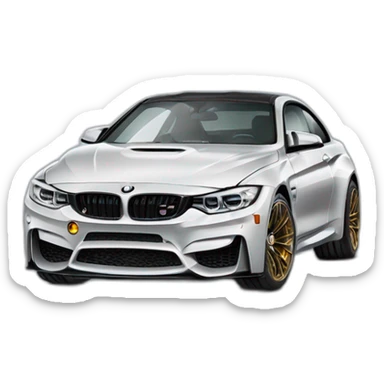 bmw m4 csl sticker
