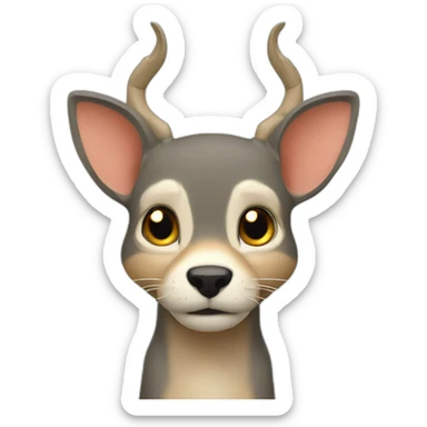 barbel with arm sticker