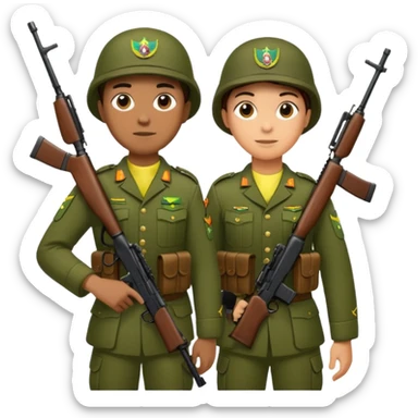 Faça o uniforme do EXÉRCITO BRASILEIRO neles sticker