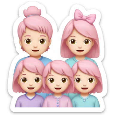 Sanrio Family sticker