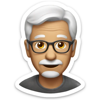 80 years old  sticker