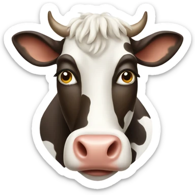 cow sticker