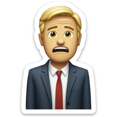 fear of politicians sticker