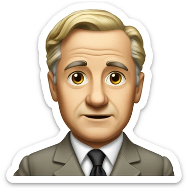 THE GERMAN  PRESIDENT IN 1939 sticker