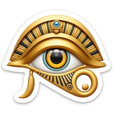 egypt eye sticker