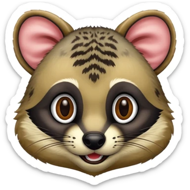 civet is ready to eat sticker
