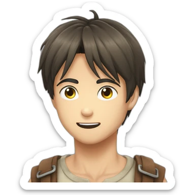 Eren Yeager season 4 sticker