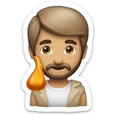 rollo de canela sticker