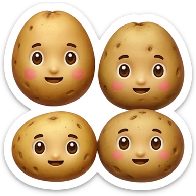 Little potato sticker