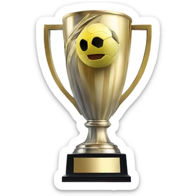 Eurocopa trofeo  sticker