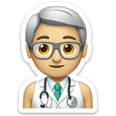 Calendario agenda médica sticker