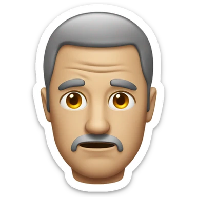 HEADACHE Man sticker