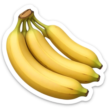 Beige Bananas sticker