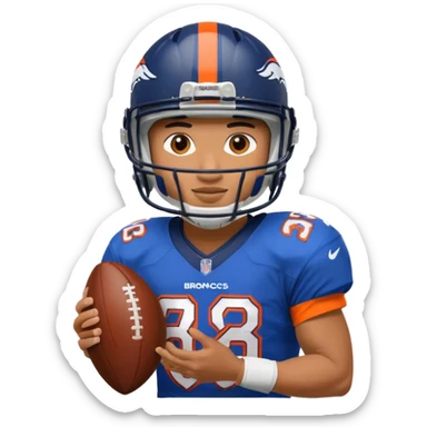 Broncos de Denver nfl sticker