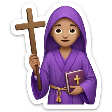 Catholic lent sticker