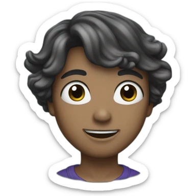 La nuit étoilée sticker