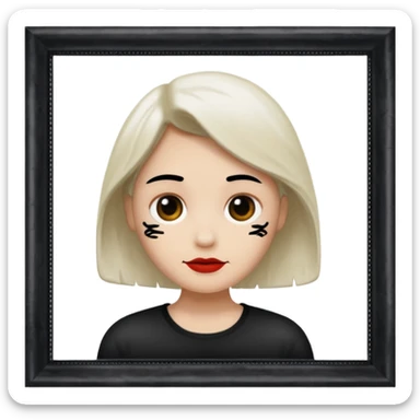 A 6x6 medium format film frame with a badly exposed photo (overexposed or underexposed), and “REJECTED” written across it in black Sharpie handwriting style. The frame should look authentic, with visible film borders, edge markings, and a slightly worn analogue texture. sticker