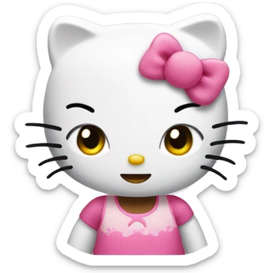 Hello kitty sticker