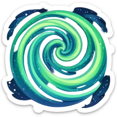 only northern light sticker