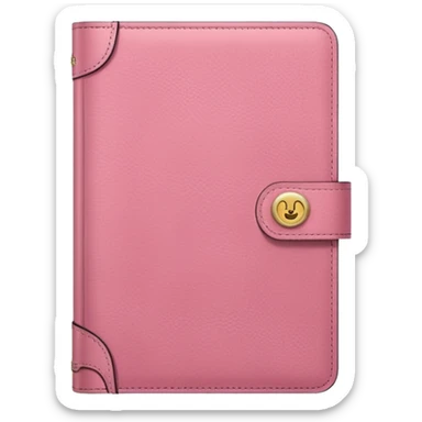 Agenda rosa 2026 sticker