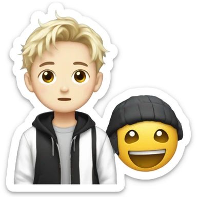 Bangchan from straykids  sticker