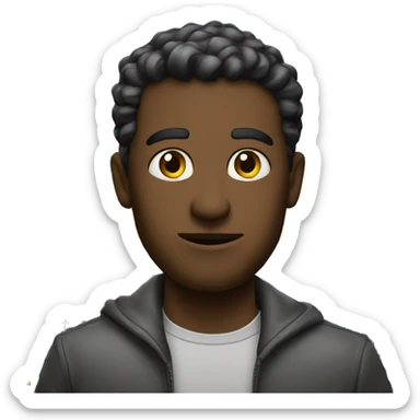 Cityscape Night Wanderer sticker