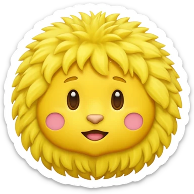an emoji of the typical rheintaler dish "Rheintaler Ribel" sticker