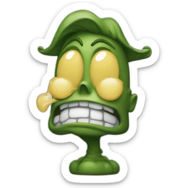 Chat Schtroumpf sticker