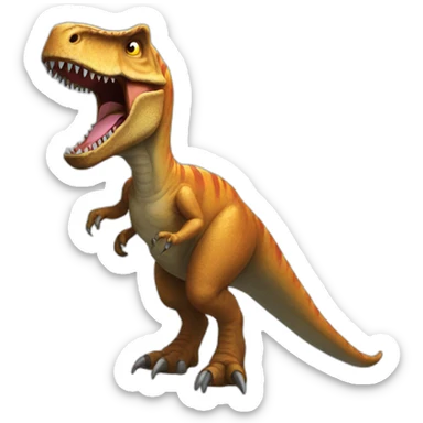 T rex sticker