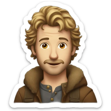 Maxime le Forestier sticker