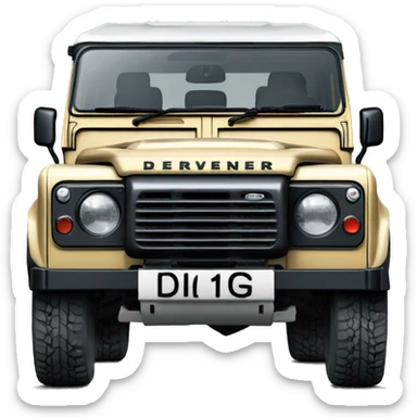 Landrover defender 110 2024 sticker