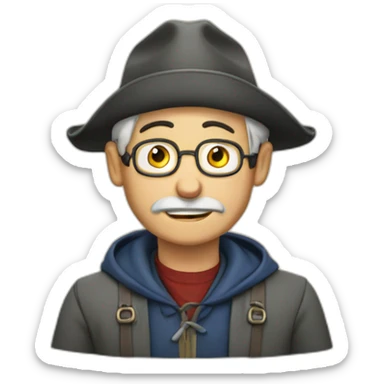 Tired erasmus rush sticker