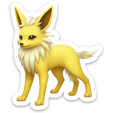 Jolteon-Ninetails full body sticker